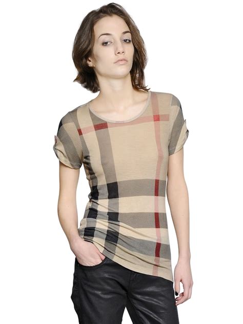 women's burberry tee shirts|burberry women's shirt nordstrom.